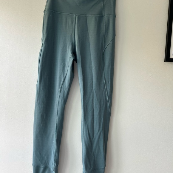 Lululemon wunder under teal leggings - Picture 4 of 5